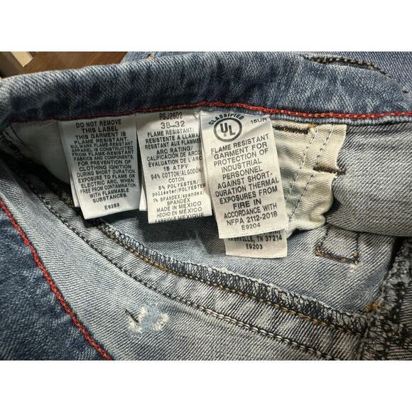 Bulwark FR Boot Cut Jeans Men 38x32 Workwear Flame Resistant CAT2 Cowboy Western - Picture 3 of 13